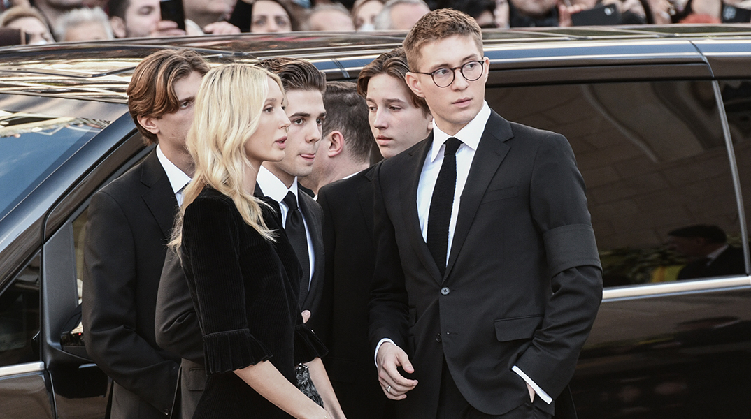 Κηδεία του τέως βασιλιά Κωνσταντίνου από την Μητρόπολη Αθηνών, Δευτέρα 16 Ιανουαρίου 2023.