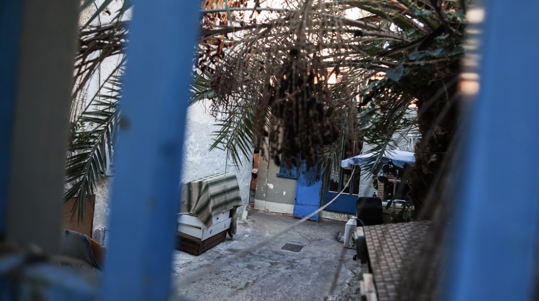Το σπίτι όπου διαπράχθηκε η γυναικοκτονία στη Νίκαια