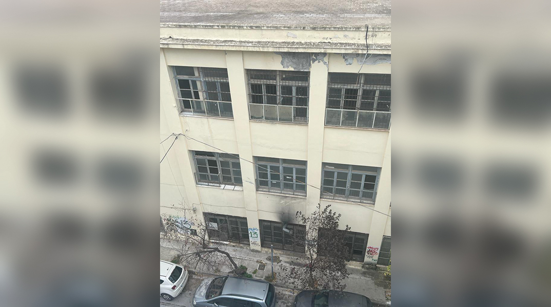 εγκαταλειμμένο σχολικό κτίριο στους Αμπελόκηπους