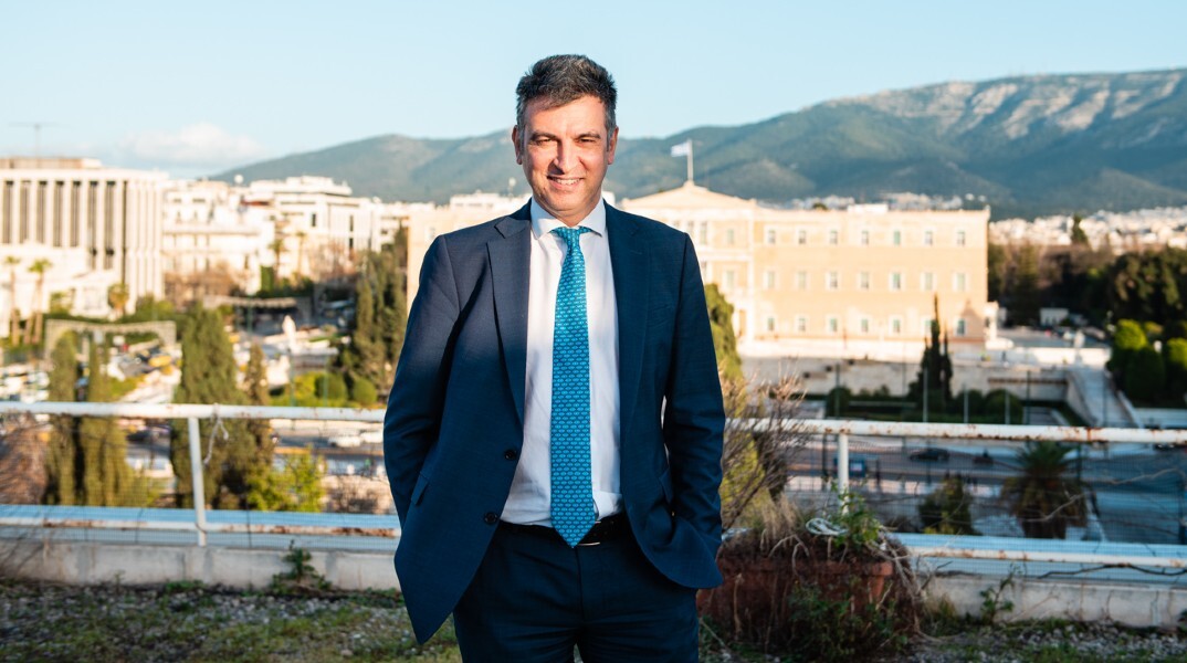 Ο Δημήτρης Σκάλκος 