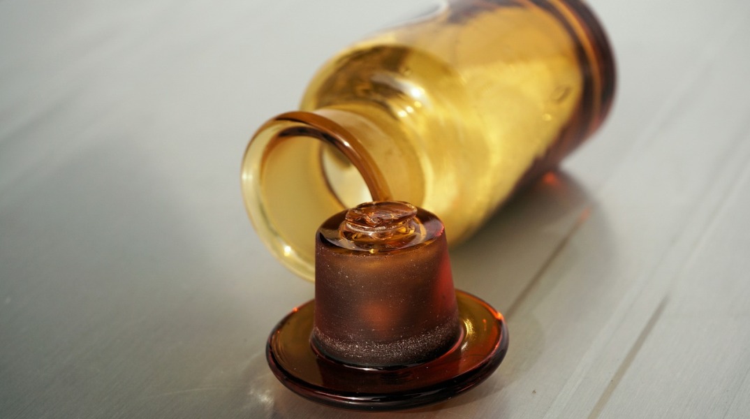 Μπουκάλι με φάρμακο