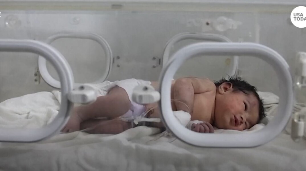 Σεισμός Τουρκία - Συρία: Το νεογέννητο κοριτσάκι που σώθηκε από τα χαλάσματα