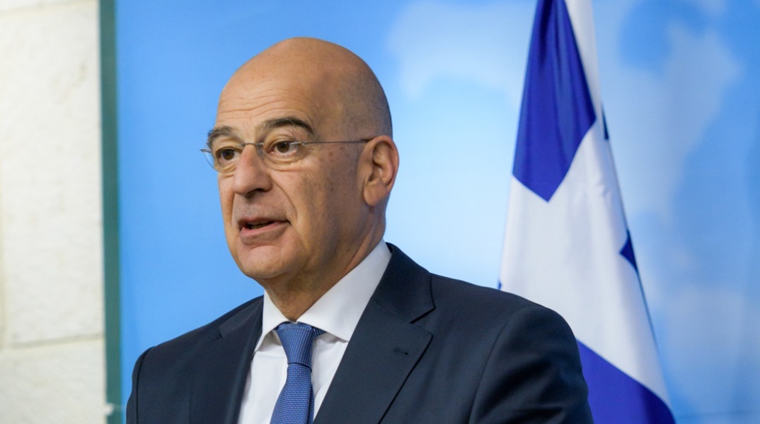 Ο υπουργός Εξωτερικών, Νίκος Δένδιας