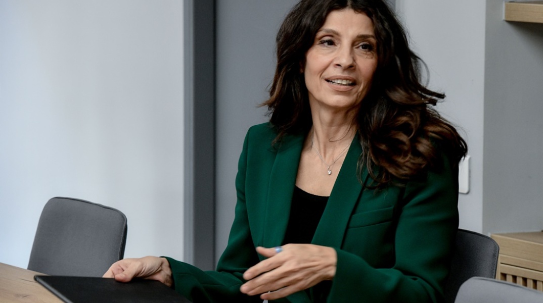 Η εκπρόσωπος Τύπου του ΣΥΡΙΖΑ - Προοδευτική Συμμαχία, Πόπη Τσαπανίδου