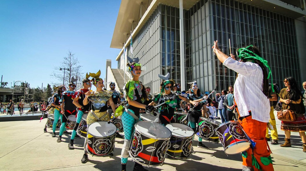 Οι Bloco Swingueira σε ρυθμούς σάμπα afro και σάμπα ρέγκε στο ΚΠΙΣΝ