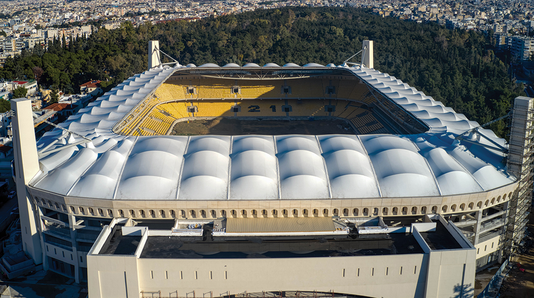 Το νέο γήπεδο της ΑΕΚ, η Αγιά Σοφιά OPAP Arena, στη Νέα Φιλαδέλφεια