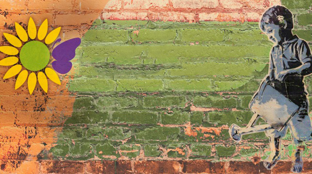 Πράσινο και Μωβ