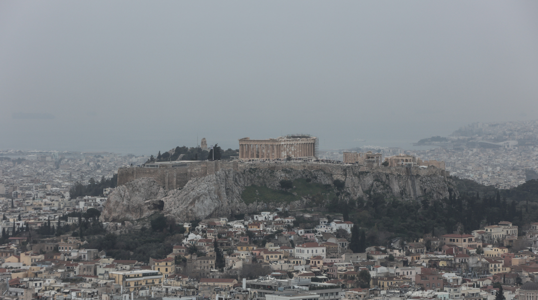 Αφρικανική σκόνη στην Αθήνα 