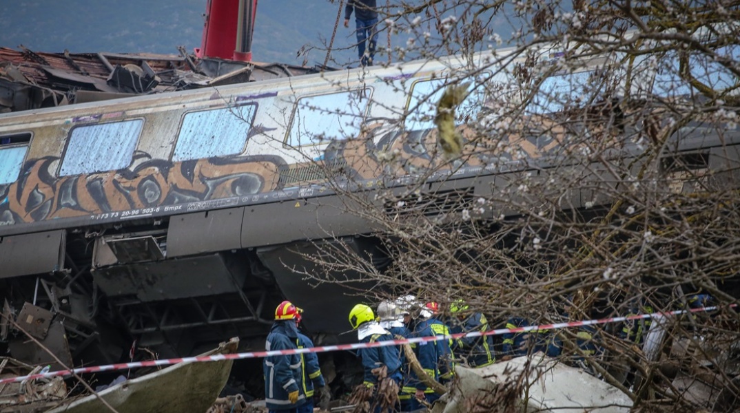 Σύγκρουση τρένων στα Τέμπη