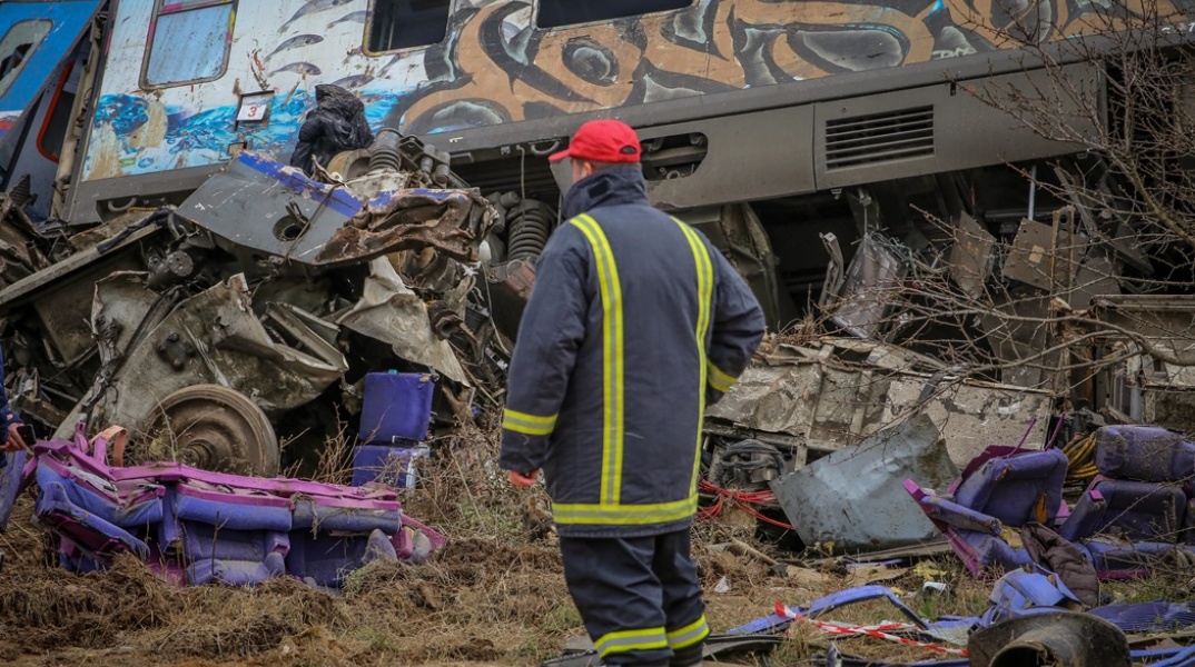 Σύγκρουση τρένων στα Τέμπη