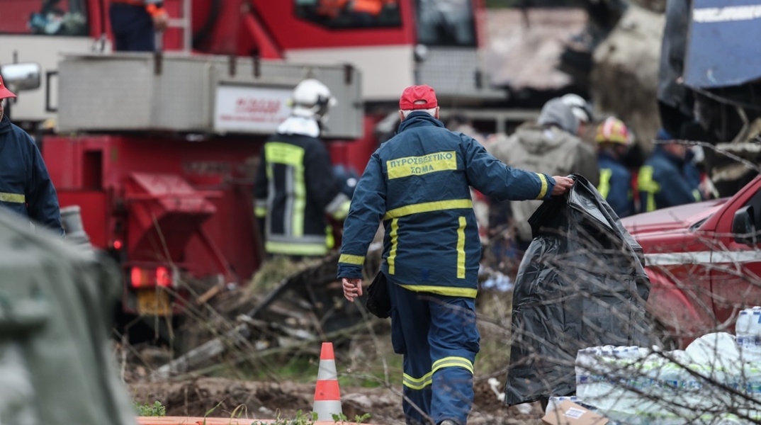 Ευρήματα από τη σύγκρουση τρένων στα Τέμπη