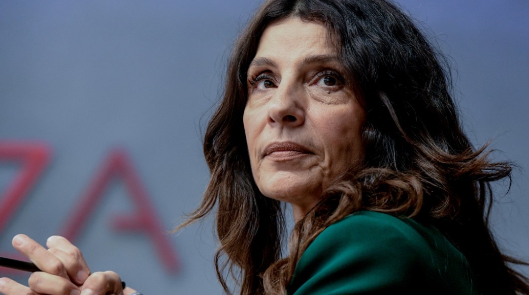 Η εκπρόσωπος του ΣΥΡΙΖΑ - Προοδευτική Συμμαχία, Πόπη Τσαπανίδου