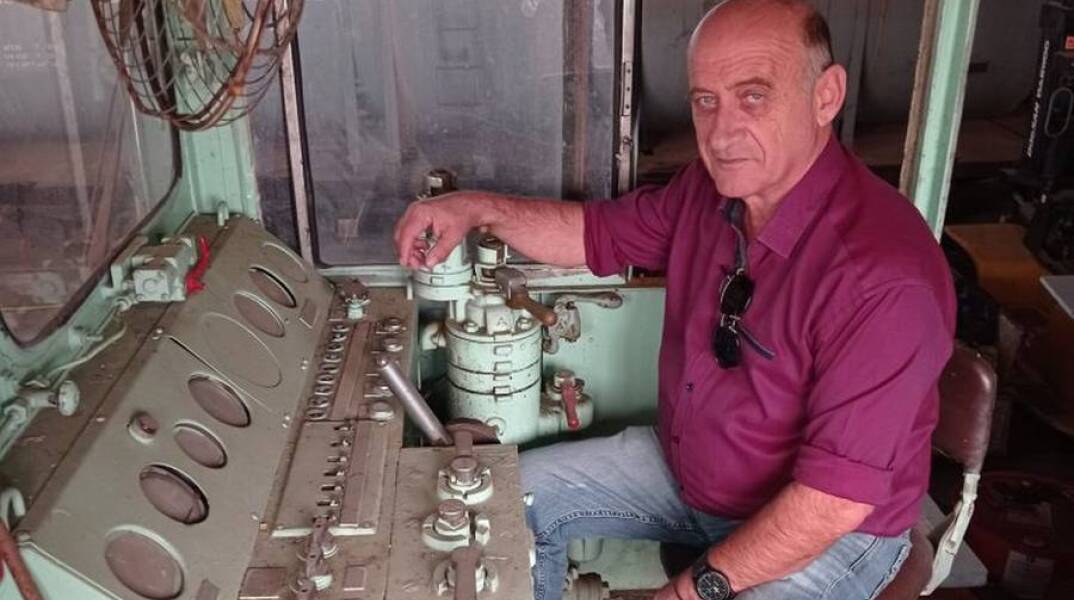 Ο μηχανοδηγός του επιβατικού τρένου, Γιώργος Κουτσούμπας