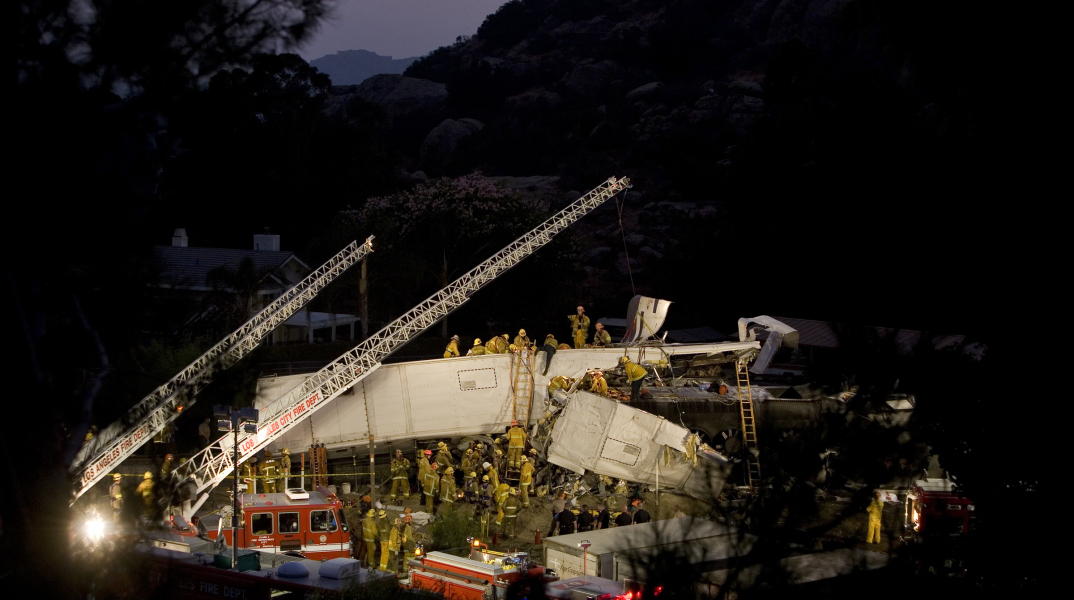 Η σύγκρουση τρένου στο Chatsworth το 2008    