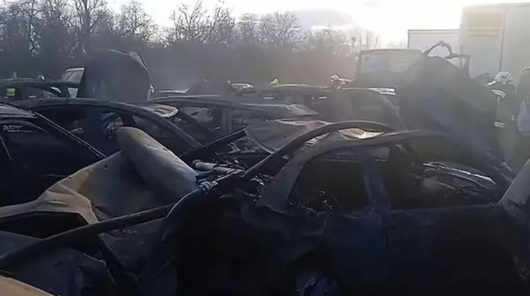 Καραμπόλα 42 οχημάτων στην Ουγγαρία λόγω αμμοθύελλας