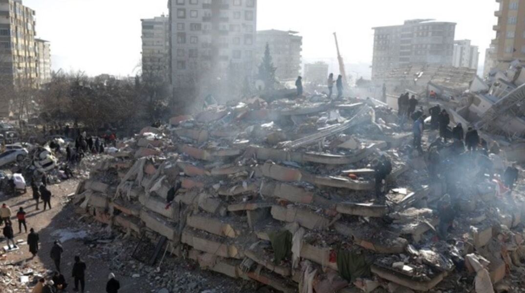 Σεισμόπληκτη περιοχή στην Τουρκία