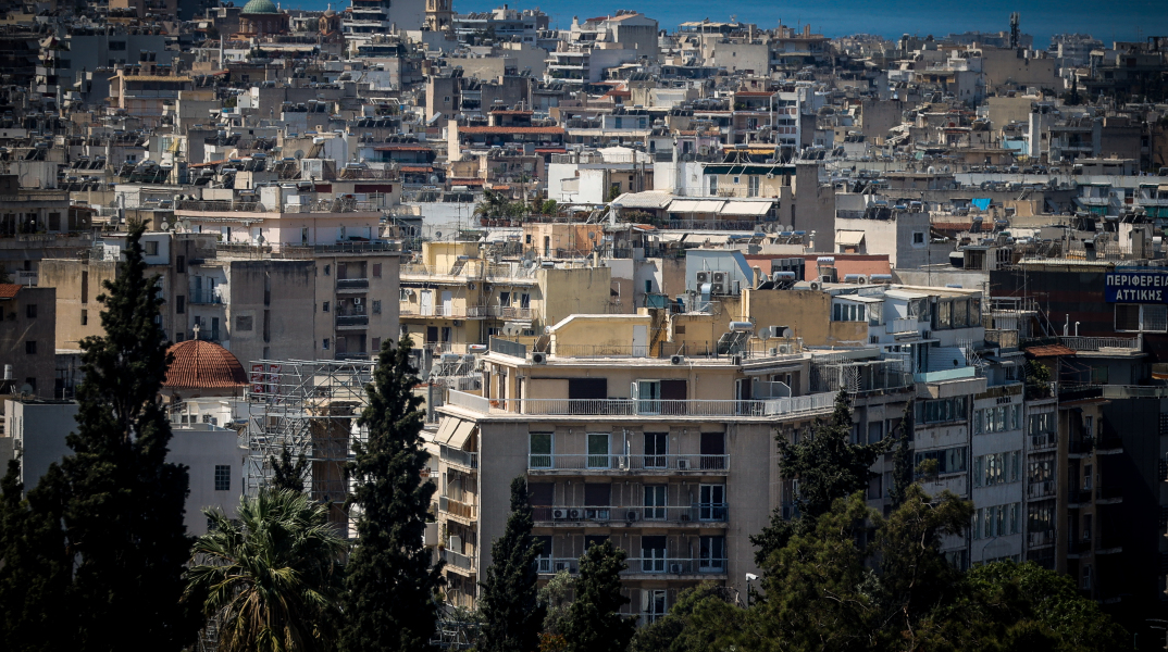 Ακίνητα στην Αθήνα - Λήψη από ψηλά