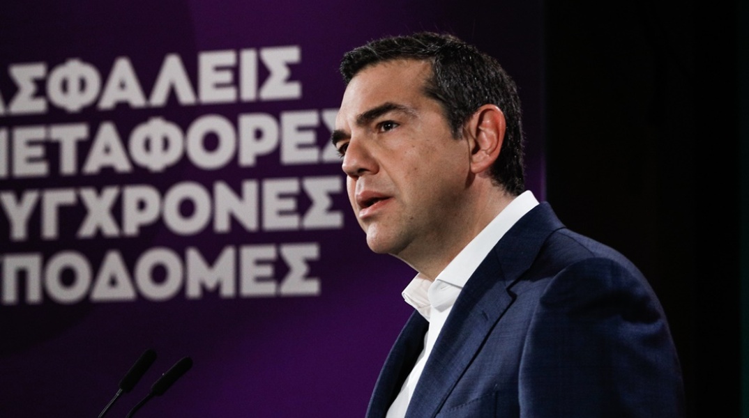 Ο πρόεδρος του ΣΥΡΙΖΑ - Προοδευτική Συμμαχία, Αλέξης Τσίπρας