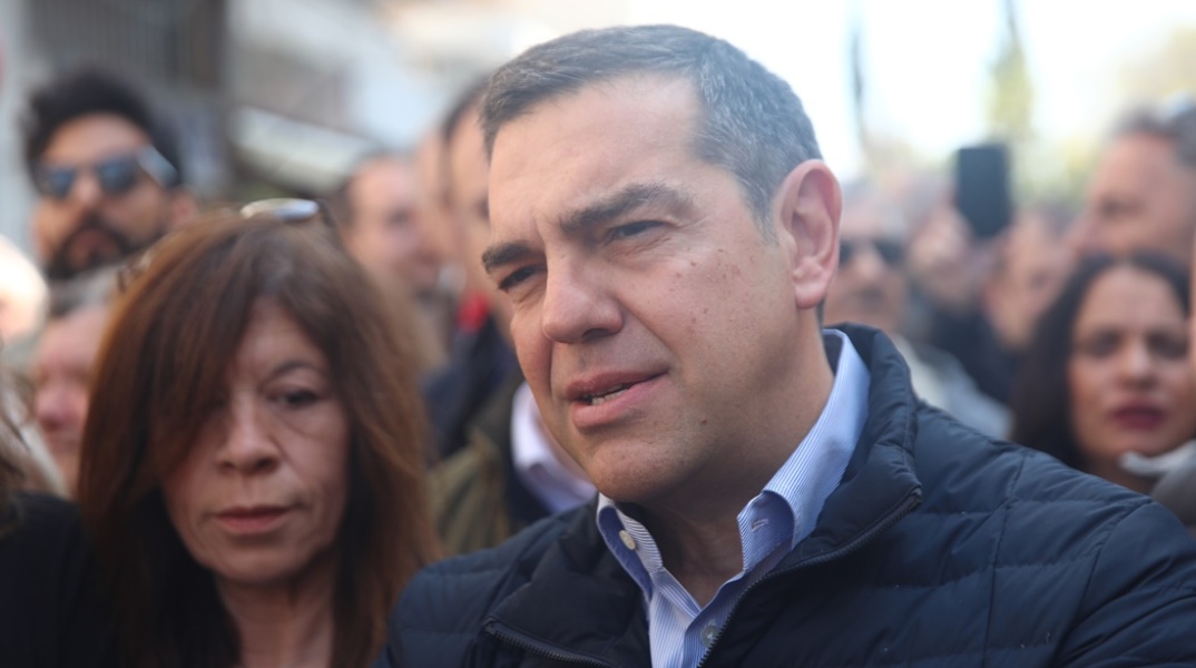 Ο πρόεδρος του ΣΥΡΙΖΑ - Προοδευτική Συμμαχία, Αλέξης Τσίπρας