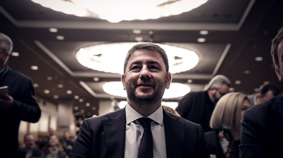 Ο πρόεδρος του ΠΑΣΟΚ- ΚΙΝΑΛ, Νίκος Ανδρουλάκης