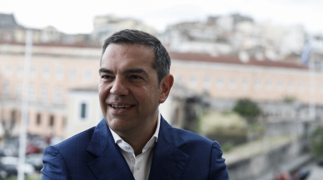 Ο πρόεδρος του ΣΥΡΙΖΑ, Αλέξης Τσίπρας, στην Κέρκυρα