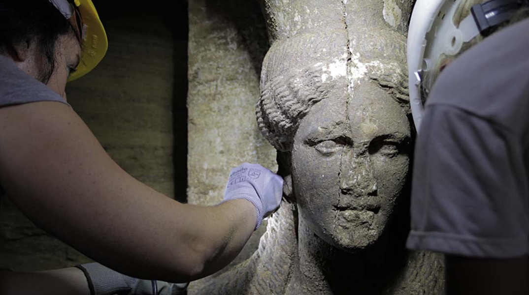 Αμφίπολη: Επισκέψιμο από σήμερα για ειδικές ομάδες το ταφικό μνημείο του τύμβου Καστά - Πότε θα αποδοθεί στο κοινό στο σύνολό του.