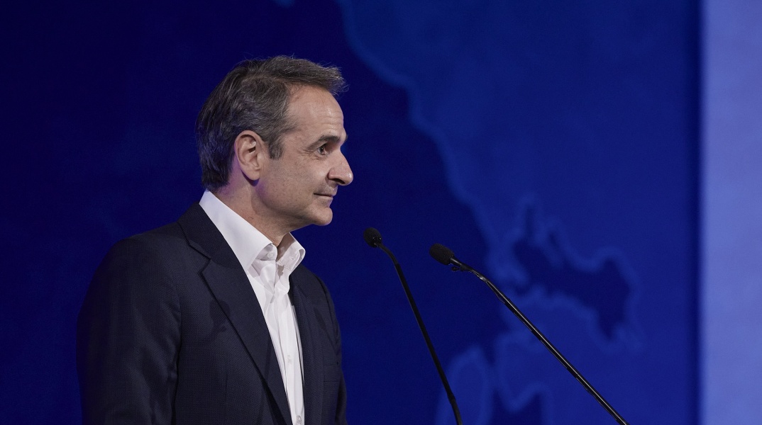 Ο πρωθυπουργός Κυριάκος Μητσοτάκης από την Κέρκυρα