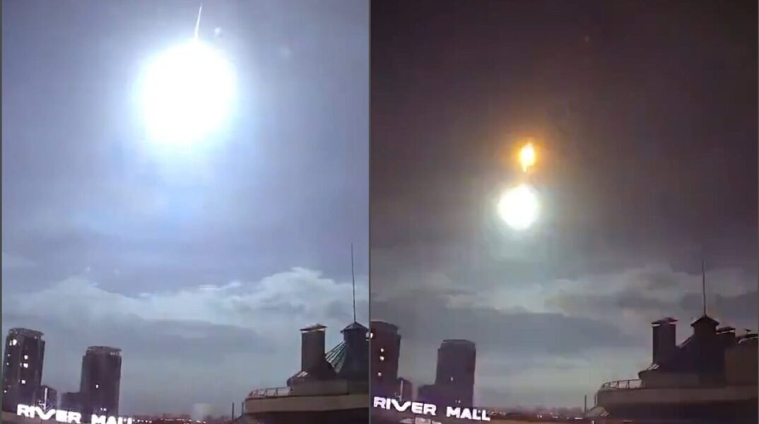 Δορυφόρος της NASA φώτισε τον νυχτερινό ουρανό του Κιέβου - Αναστάτωση στους πολίτες