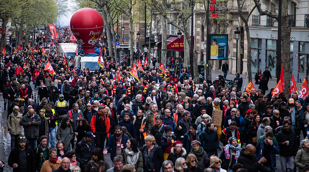 Γαλλία: Διαδηλώσεις για το νέο συνταξιοδοτικό σύστημα