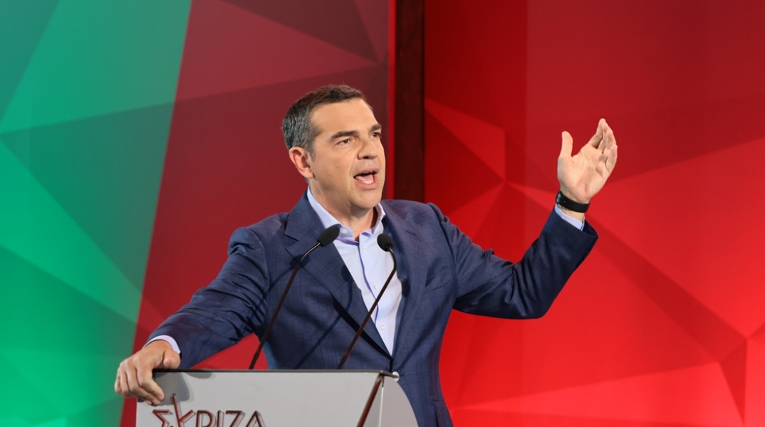 Ο πρόεδρος του ΣΥΡΙΖΑ - Προοδευτική Συμμαχία, Αλέξης Τσίπρας