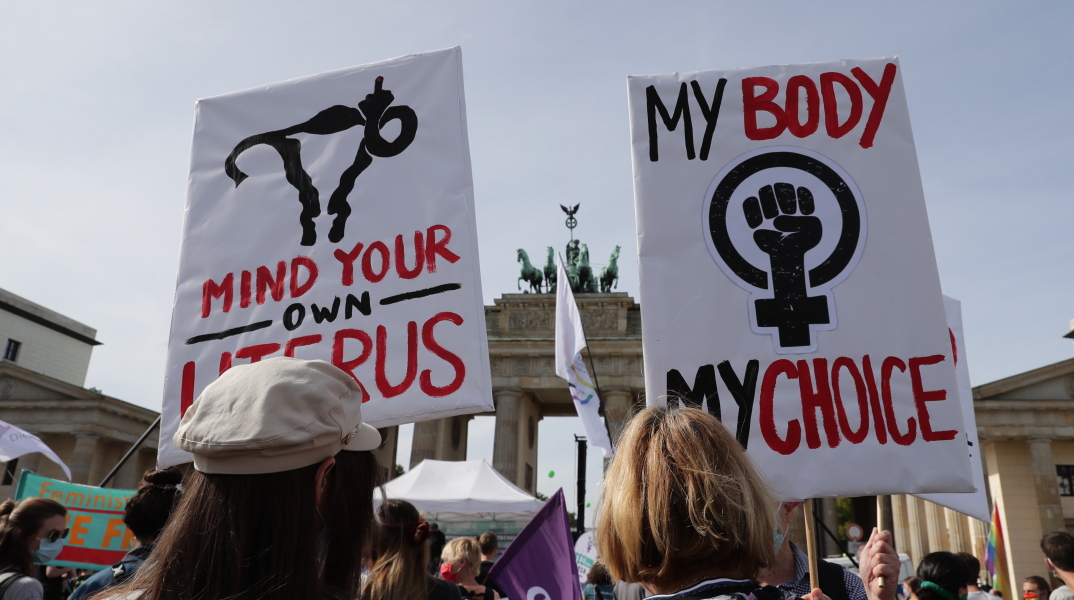 Διαμαρτυρία για τις αμβλώσεις