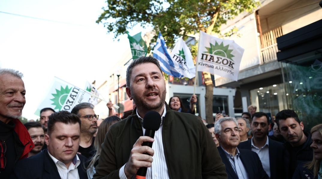 Ο πρόεδρος του ΠΑΣΟΚ - ΚΙΝΑΛ, Νίκος Ανδρουλάκης