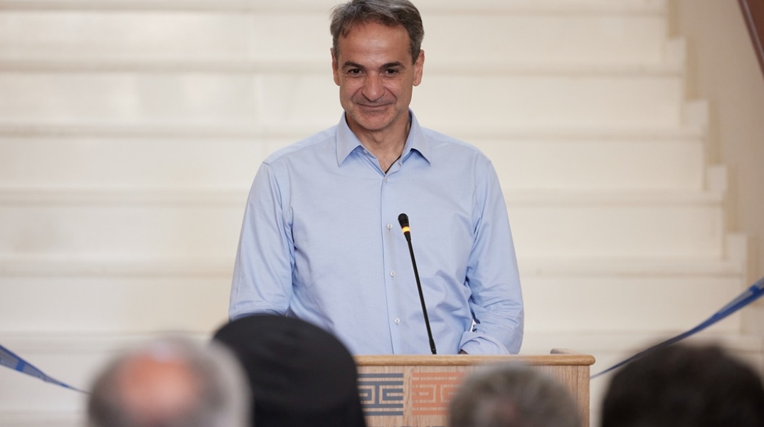 Ο πρωθυπουργός Κυριάκος Μητσοτάκης