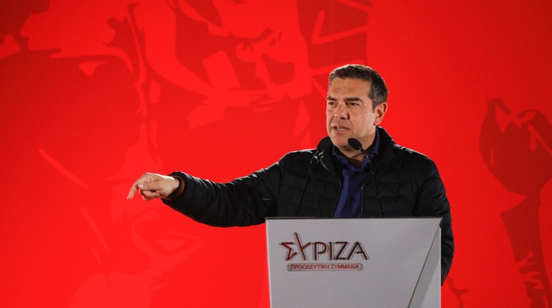 O πρόεδρος του ΣΥΡΙΖΑ - Προοδευτική Συμμαχία, Αλέξης Τσίπρας