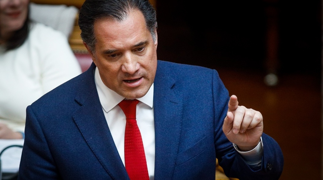 Ο υπουργός Ανάπτυξης και Επενδύσεων, Άδωνις Γεωργιάδης