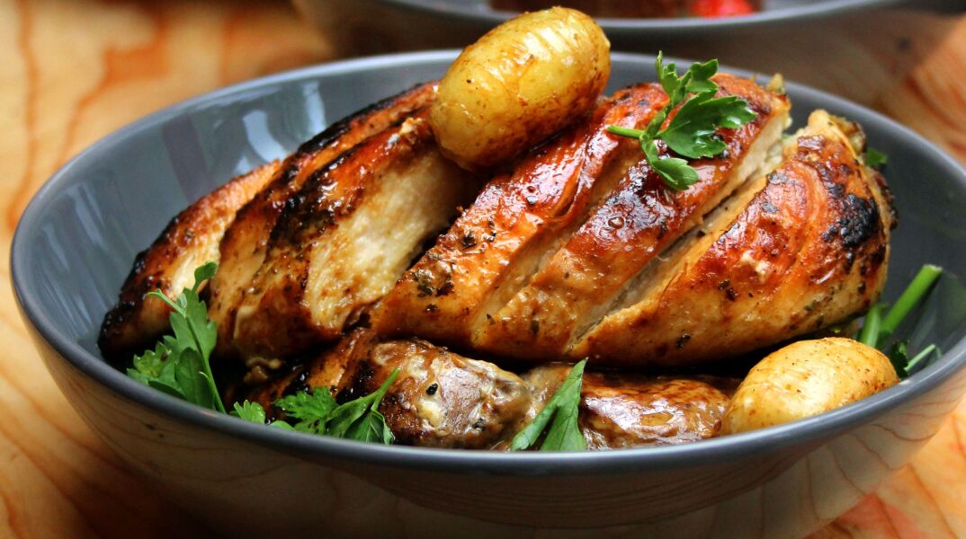 Τέλειο κοτόπουλο στον φούρνο σε 20 λεπτά