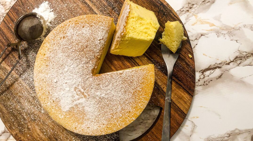 Κέικ πουτίγκας με λεμόνι, του ονείρου