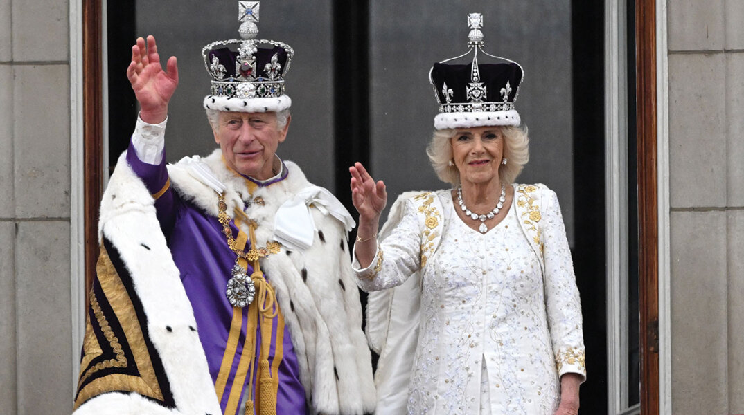 Ο βασιλιάς Κάρολος και η βασίλισσα Καμίλα