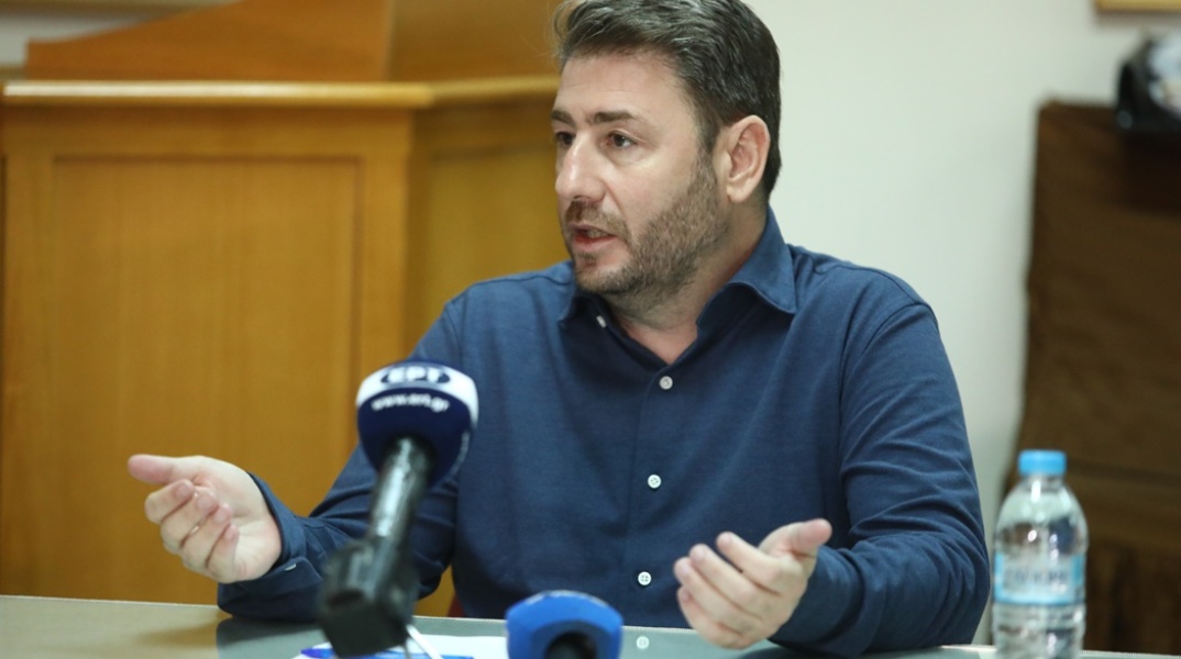 Ο πρόεδρος του ΠΑΣΟΚ - ΚΙΝΑΛ, Νίκος Ανδρουλάκης