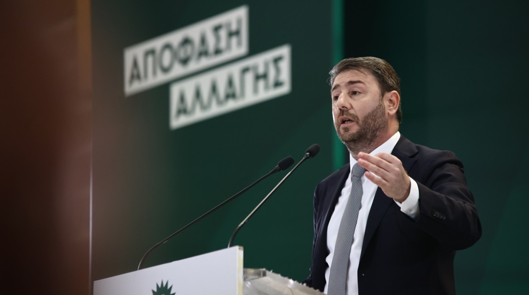 Ο πρόεδρος του ΠΑΣΟΚ - ΚΙΝΑΛ, Νίκος Ανδρουλάκης