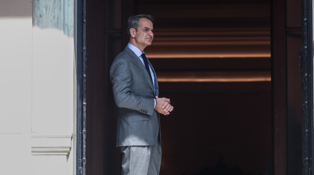 Στην έδρα της ΝΔ μετακόμισε ο Κυριακος Μητσοτάκης