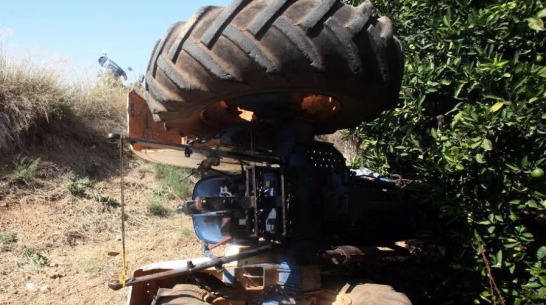 Ηλικιωμένος καταπλακώθηκε από τρακτέρ στο Ηράκλειο Κρήτης