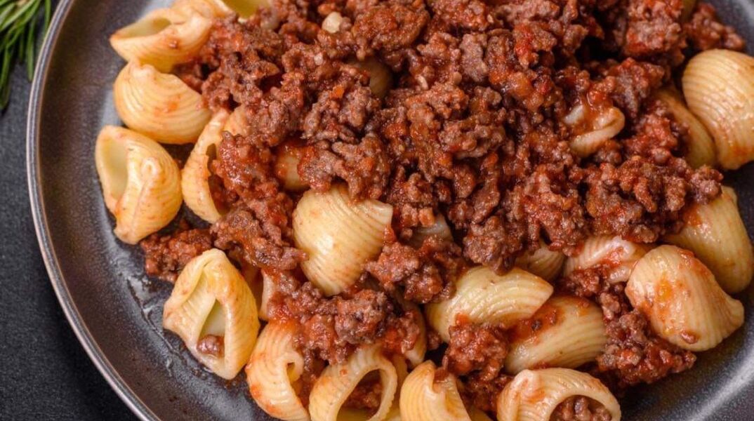 Κοχυλάκια με κιμά