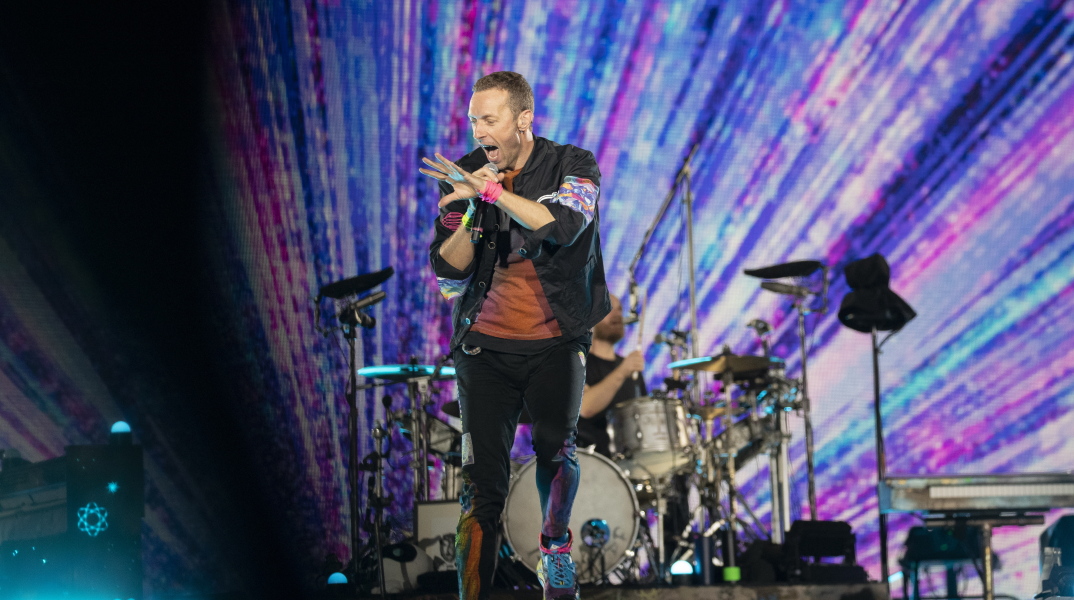 Ο frontman των Coldplay, Κρις Μάρτιν