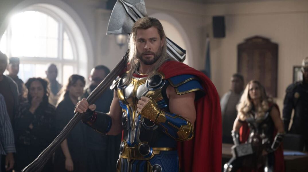 Ο Κρις Χέμσγουορθ στο «Thor: Love and Thunder»