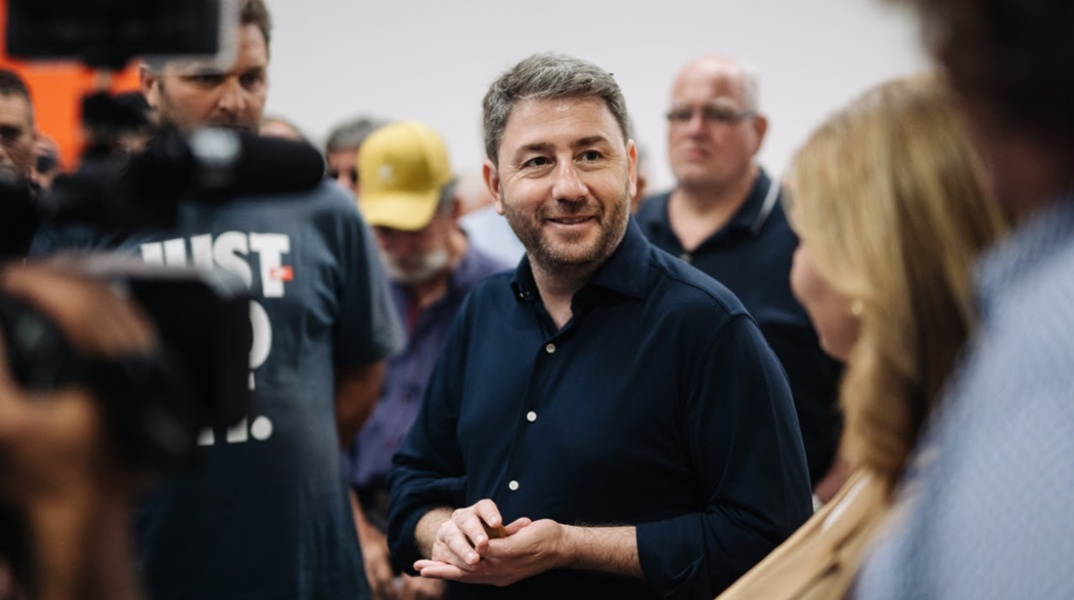 Ο πρόεδρος του ΠΑΣΟΚ - ΚΙΝΑΛ, Νίκος Ανδρουλάκης