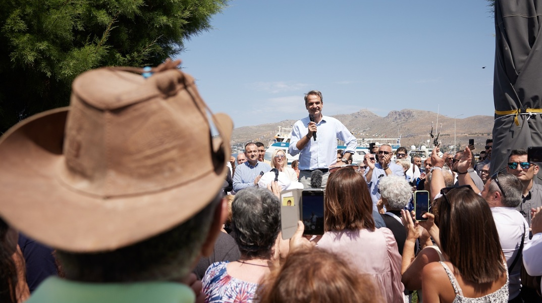 Εκλογές 2023 - Κυριάκος Μητσοτάκης από τη Λέρο: Ο τόπος χρειάζεται μια σταθερή κυβέρνηση - Τείνουμε χείρα φιλίας στην Τουρκία, αλλά δεν έχουμε αυταπάτες.