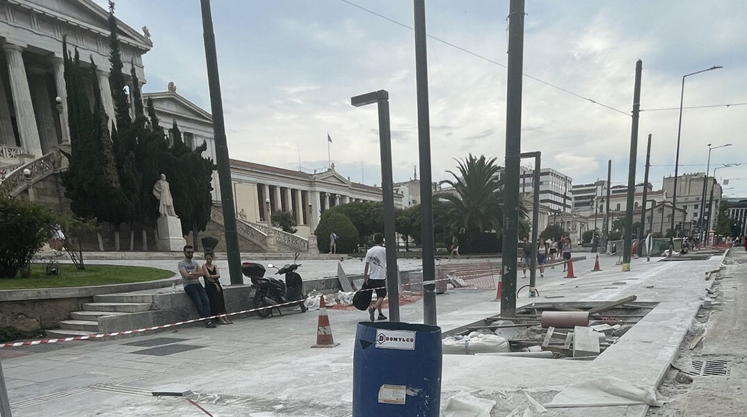 Έργα κατά μήκος του Μεγάλου Περιπάτου