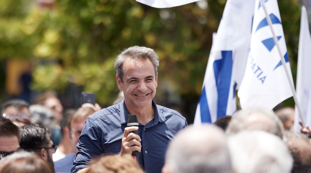 Κυριάκος Μητσοτάκης: Ζητάμε αυτοδυναμία για να αυξήσουμε τους μισθούς και να προχωρήσουμε στις αλλαγές 