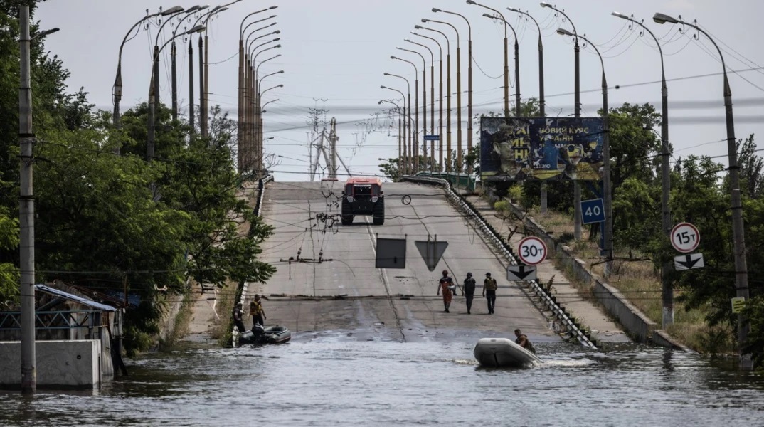 Νάρκες από το φράγμα Καχόβκα ίσως ξεβραστούν σε παραλίες της Μαύρης Θάλασσας 